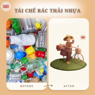 Sinh viên FPT “tái sinh” rác thải nhựa thành mô hình lịch sử