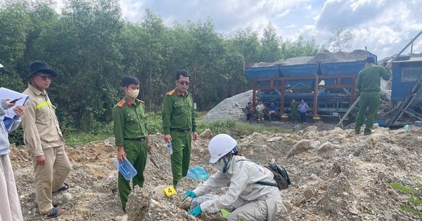 Phát hiện doanh nghiệp đổ hơn 700 tấn chất thải trái phép ra môi trường