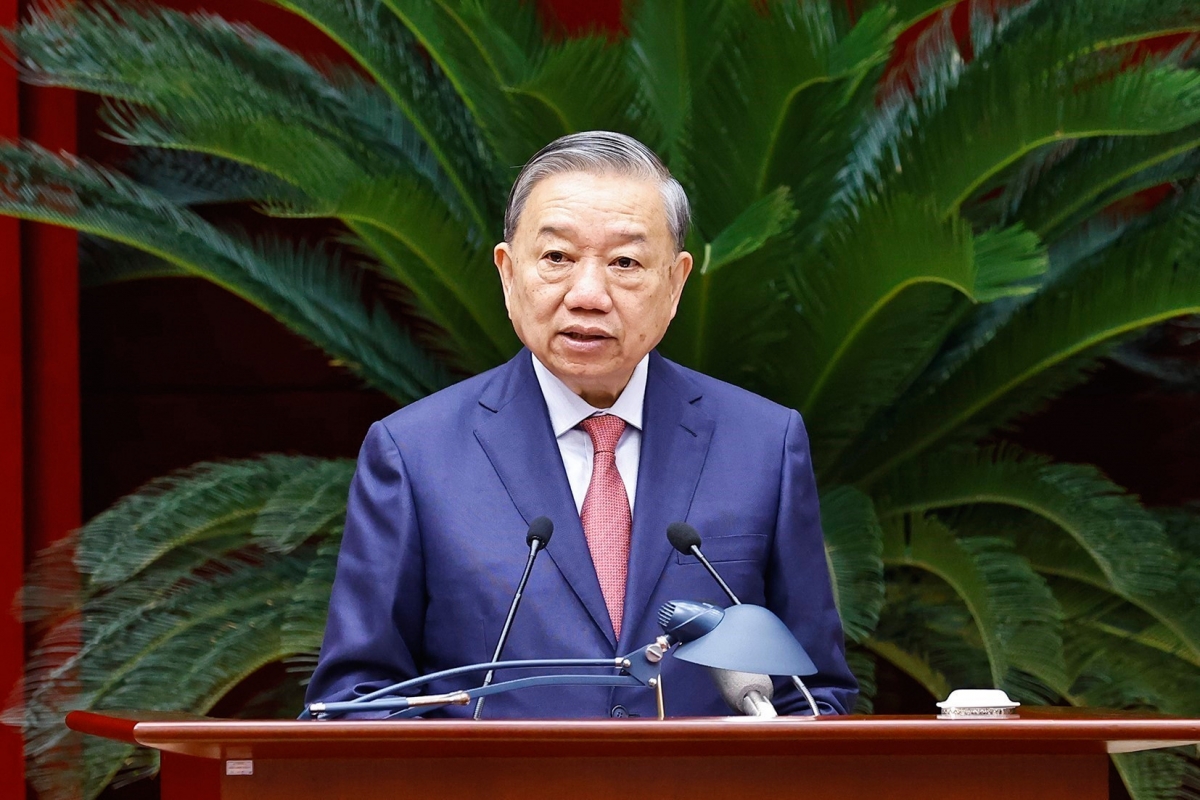 Diễn văn của Tổng Bí thư Tô Lâm tại Hội nghị lần thứ 15 Ban Chấp hành Trung ương Đảng khóa XIII Diễn văn của Tổng Bí thư Tô Lâm tại Hội nghị lần thứ 15 Ban Chấp hành Trung ương Đảng khóa XIII