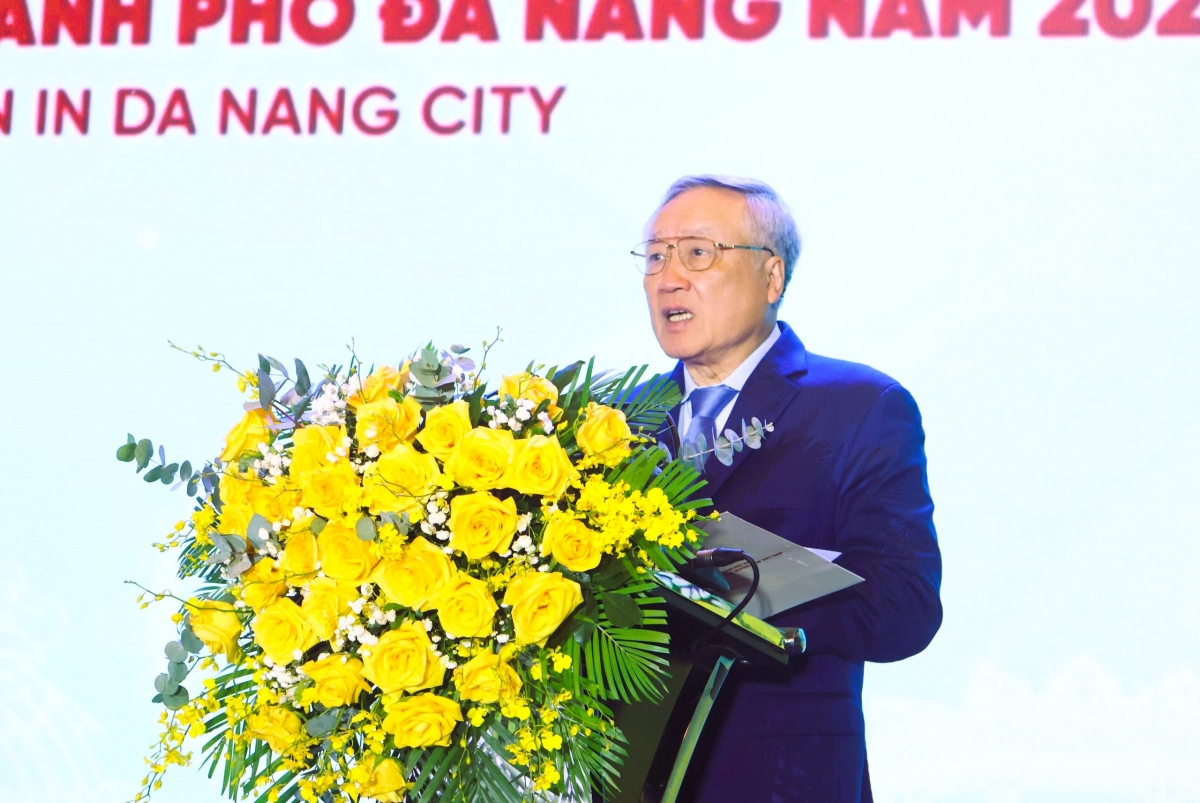 Phó Thủ tướng Thường trực Chính phủ Nguyễn Hòa Bình phát biểu chỉ đạo tại hội nghị, định hướng chiến lược phát triển cho Đà Nẵng