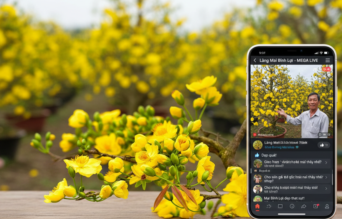 Khát vọng Xuân mới ở làng mai vàng lớn nhất Việt Nam Khát vọng Xuân mới ở làng mai vàng lớn nhất Việt Nam