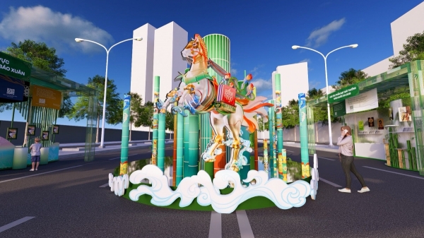 Linh vật “Bính Ngọ vươn mình” - Biểu tượng của sức mạnh trí tuệ