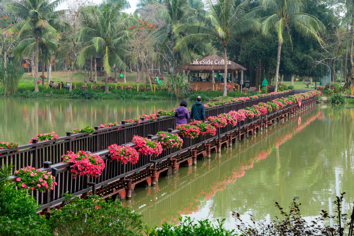 Tết giữa miền xanh tại các đại đô thị của nhà sáng lập Ecopark