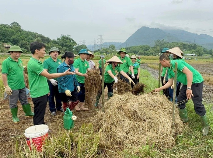 giải quyết bài toán môi trường đi đôi với thúc đẩy kinh tế tuần hoàn, tiết kiệm tài nguyên, giảm phát thải; xã hội hóa đầu tư xử lý, tái chế chất thải; phát triển nông nghiệp hữu cơ, ứng dụng công nghệ cao, công nghệ sinh học