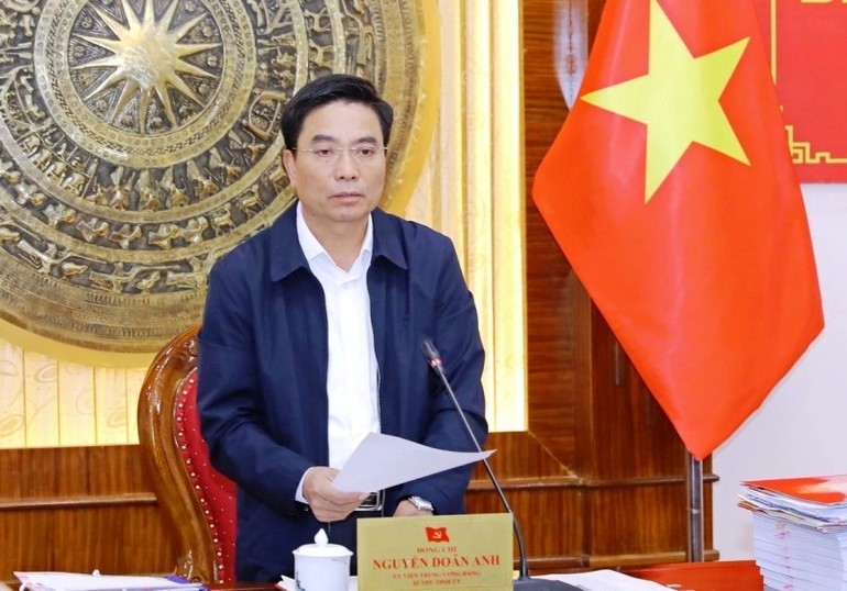 Bí thư Tỉnh ủy Thanh Hóa Nguyễn Doãn Anh phát biểu tại Hội nghị Ban Thường vụ Tỉnh ủy Thanh Hóa lần thứ 20 ngày 13 tháng 3 năm 2026 Bí thư Tỉnh ủy Thanh Hóa Nguyễn Doãn Anh phát biểu tại Hội nghị Ban Thường vụ Tỉnh ủy Thanh Hóa lần thứ 20 ngày 13 tháng 3 năm 2026