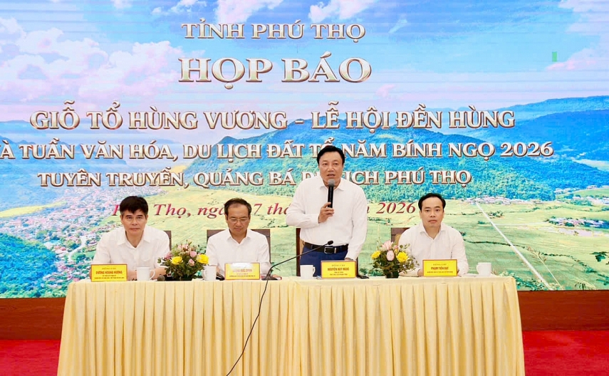 Lễ hội Đền Hùng và Tuần Văn hóa, Du lịch Đất tổ diễn ra từ 17-26/04/2026