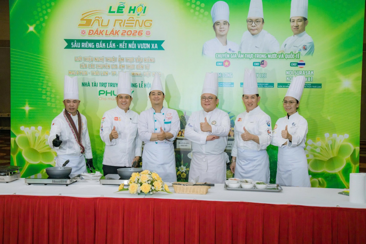 Nâng tầm thương hiệu sầu riêng Đắk Lắk qua nghệ thuật ẩm thực sáng tạo