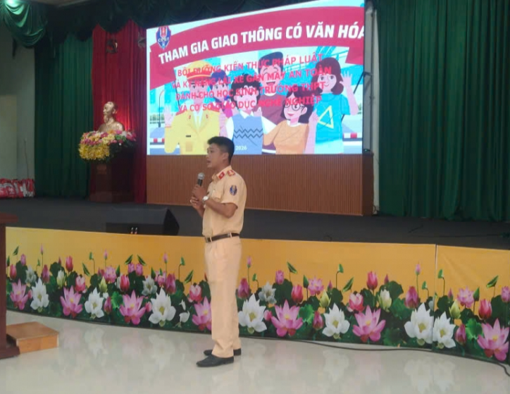 TP. Hồ Chí Minh: Gieo ý thức giao thông, lan tỏa yêu thương ở xã Châu Đức TP. Hồ Chí Minh: Gieo ý thức giao thông, lan tỏa yêu thương ở xã Châu Đức