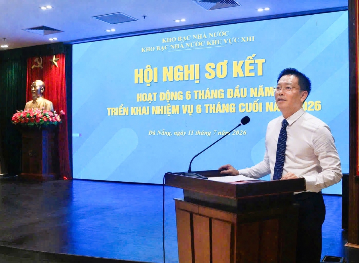 Giám đốc KBNN khu vực XIII Lê Trần Anh Tuấn tiếp thu chỉ đạo, quán triệt phương châm hành động và cam kết hoàn thành xuất sắc nhiệm vụ năm 2026 Giám đốc KBNN khu vực XIII Lê Trần Anh Tuấn tiếp thu chỉ đạo, quán triệt phương châm hành động và cam kết hoàn thành xuất sắc nhiệm vụ năm 2026