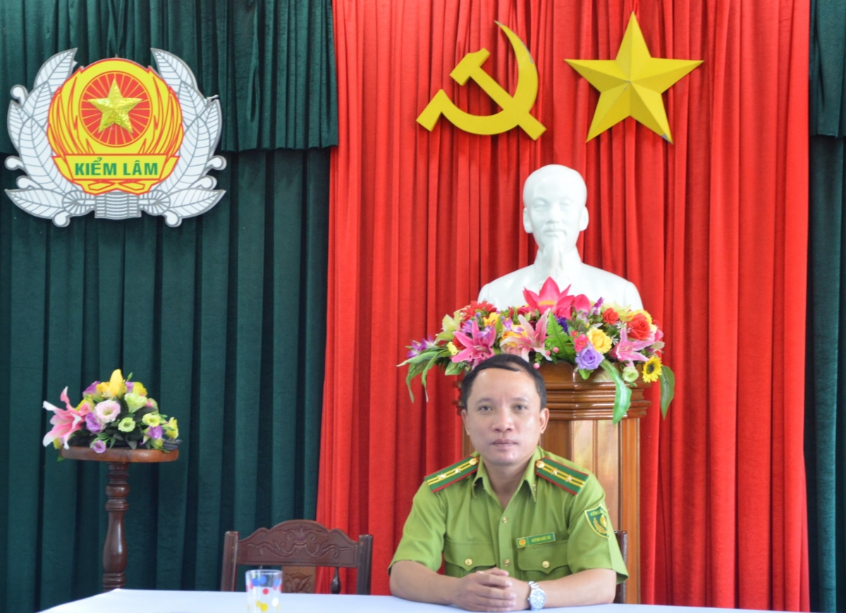 Ông Huỳnh Đức Vũ, Hạt trưởng Hạt kiểm lâm liên xã Khu vực 2, Chi cục Kiểm lâm TP Đà Nẵng chia sẻ về công tác phòng chống cháy rừng mùa nắng nóng Ông Huỳnh Đức Vũ, Hạt trưởng Hạt kiểm lâm liên xã Khu vực 2, Chi cục Kiểm lâm TP Đà Nẵng chia sẻ về công tác phòng chống cháy rừng mùa nắng nóng