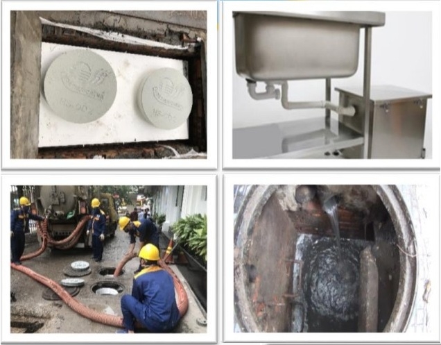Thi công lắp đặt thiết bị tách dầu mỡ Thi công lắp đặt thiết bị tách dầu mỡ