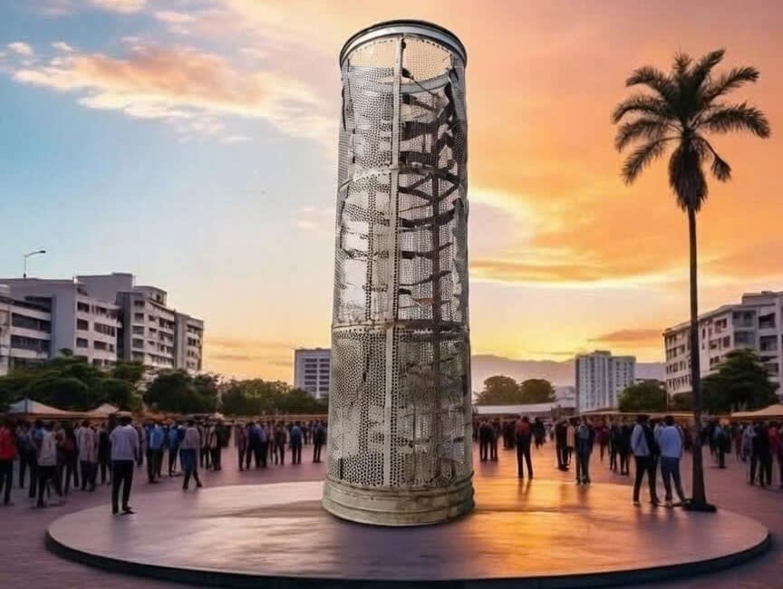 Máy xử lý rác và cuộc “di cư” ngoạn mục vào thánh đường nghệ thuật