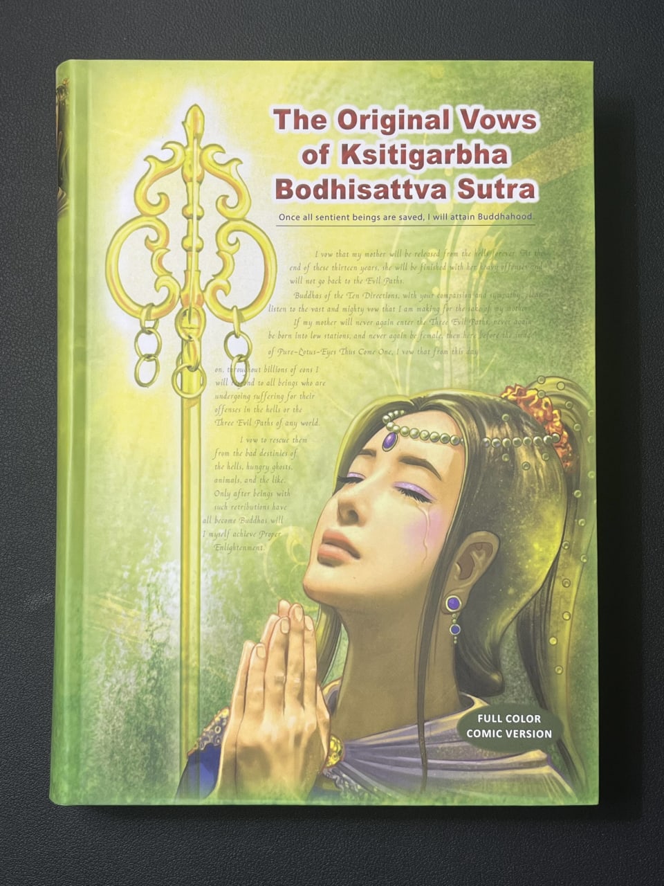The Original Vows of Ksitigarbha Bodhisattva Sutra (Full Color Comic Version)