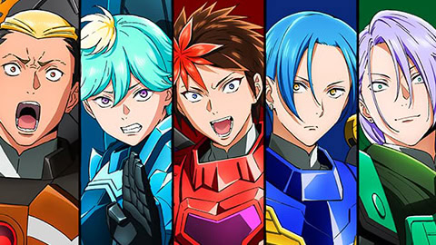 Yoroi-Shinden Samurai Troopers artwork