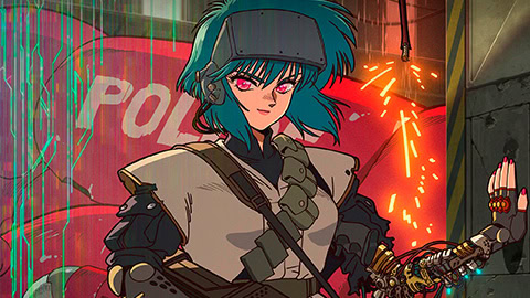 The Ghost in the Shell artwork