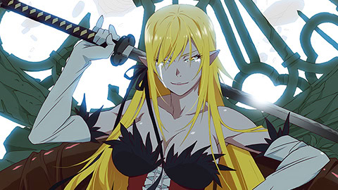 Kizumonogatari artwork