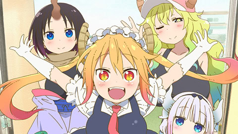 Miss Kobayashi's Dragon Maid artwork