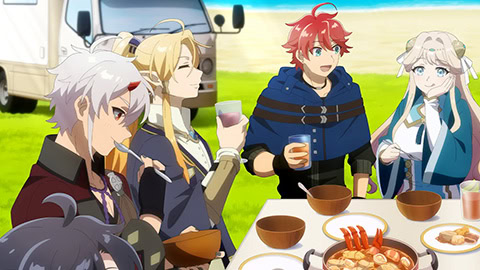 The Forsaken Saintess and Her Foodie Roadtrip in Another World artwork