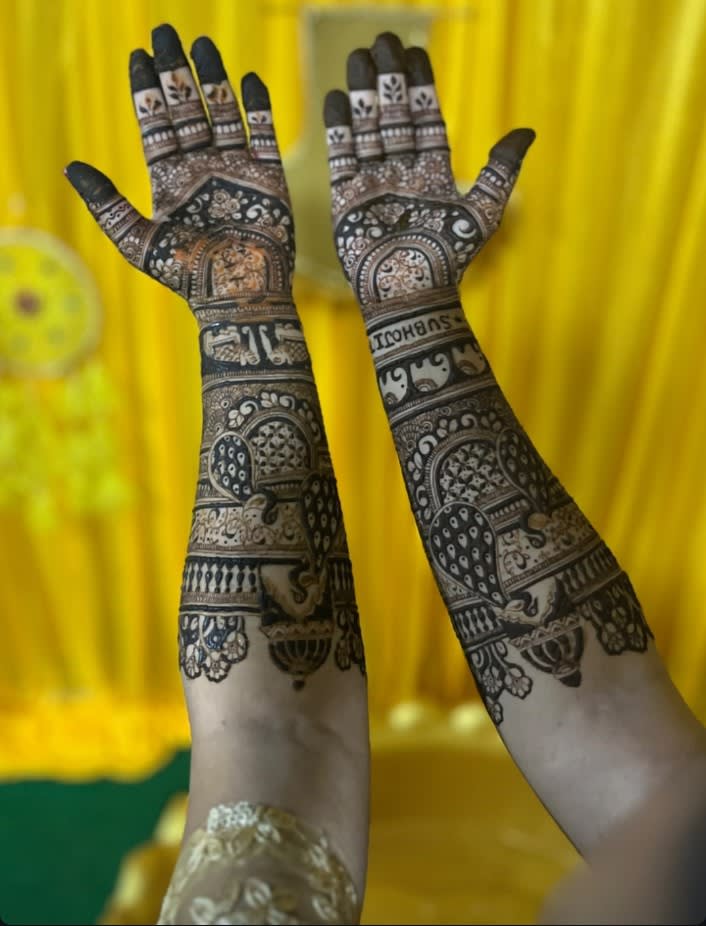 Sneha Mehndi Artists portfolio 1