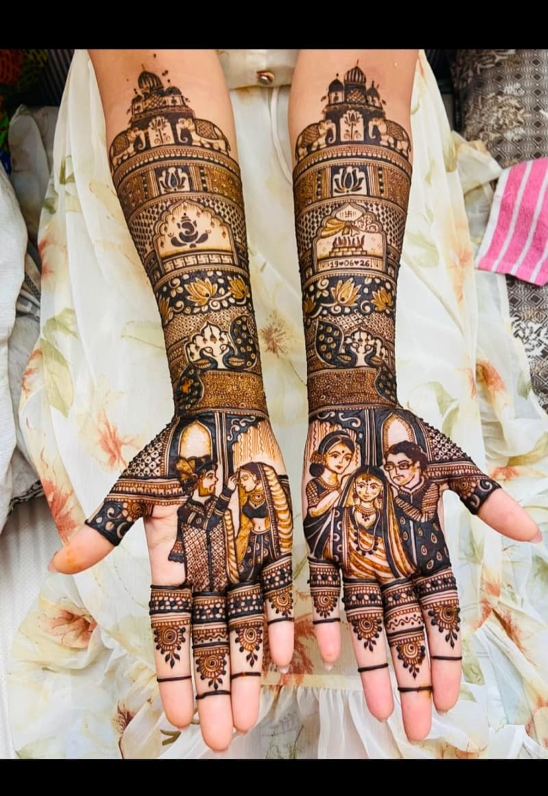 Mehendi artist prachi jain portfolio 3