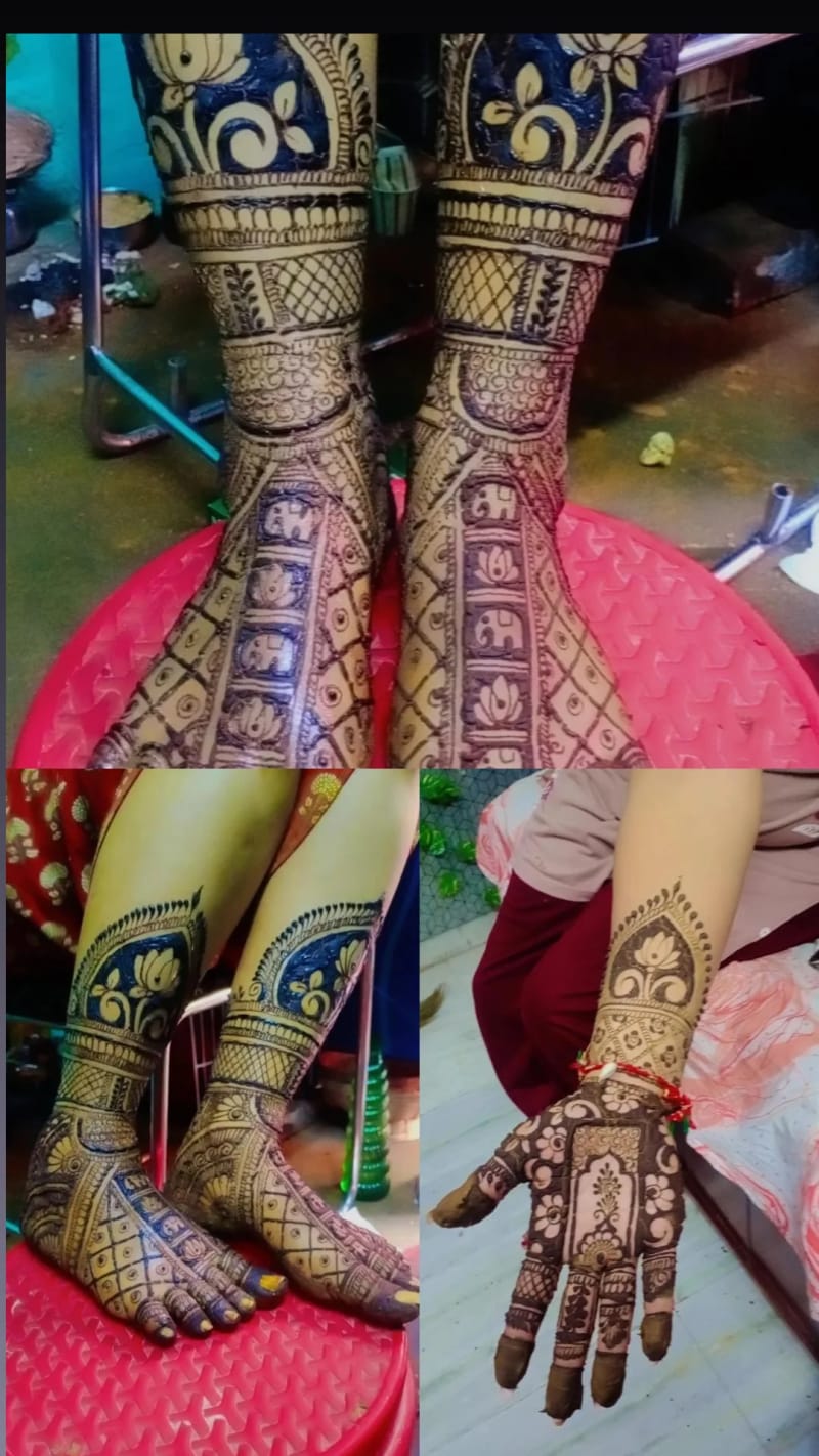 Meenu mahandi art portfolio 4