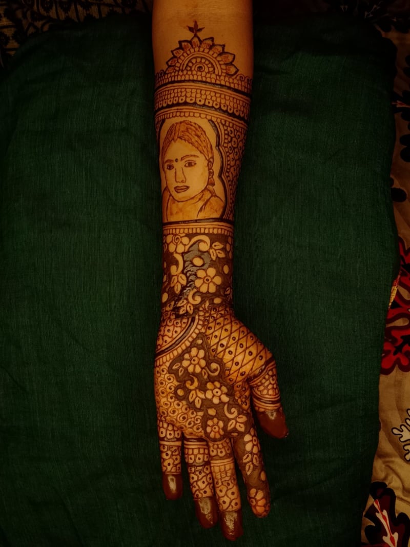 Muskan Mehandi portfolio 6