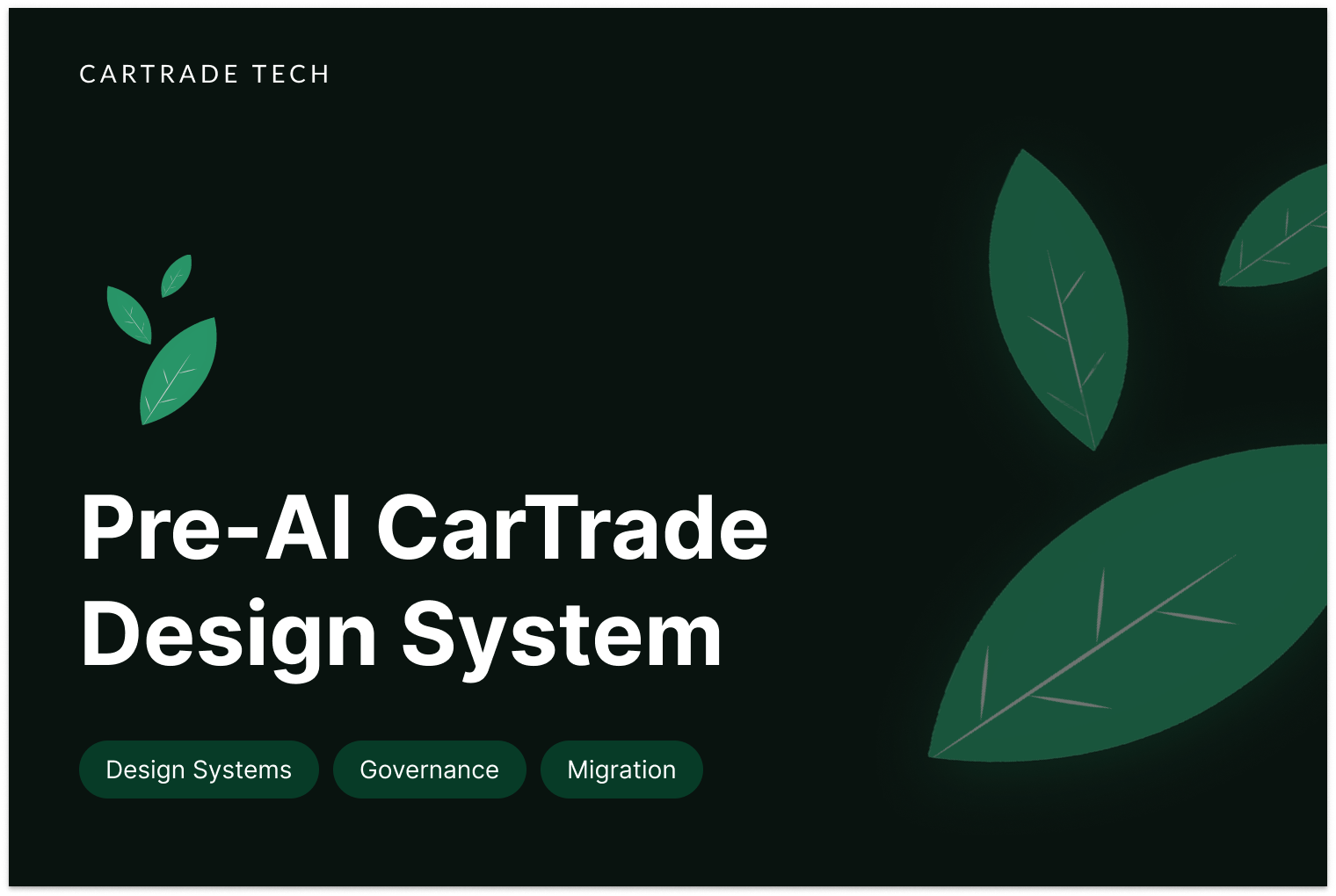 Pre-AI CarTrade Design System