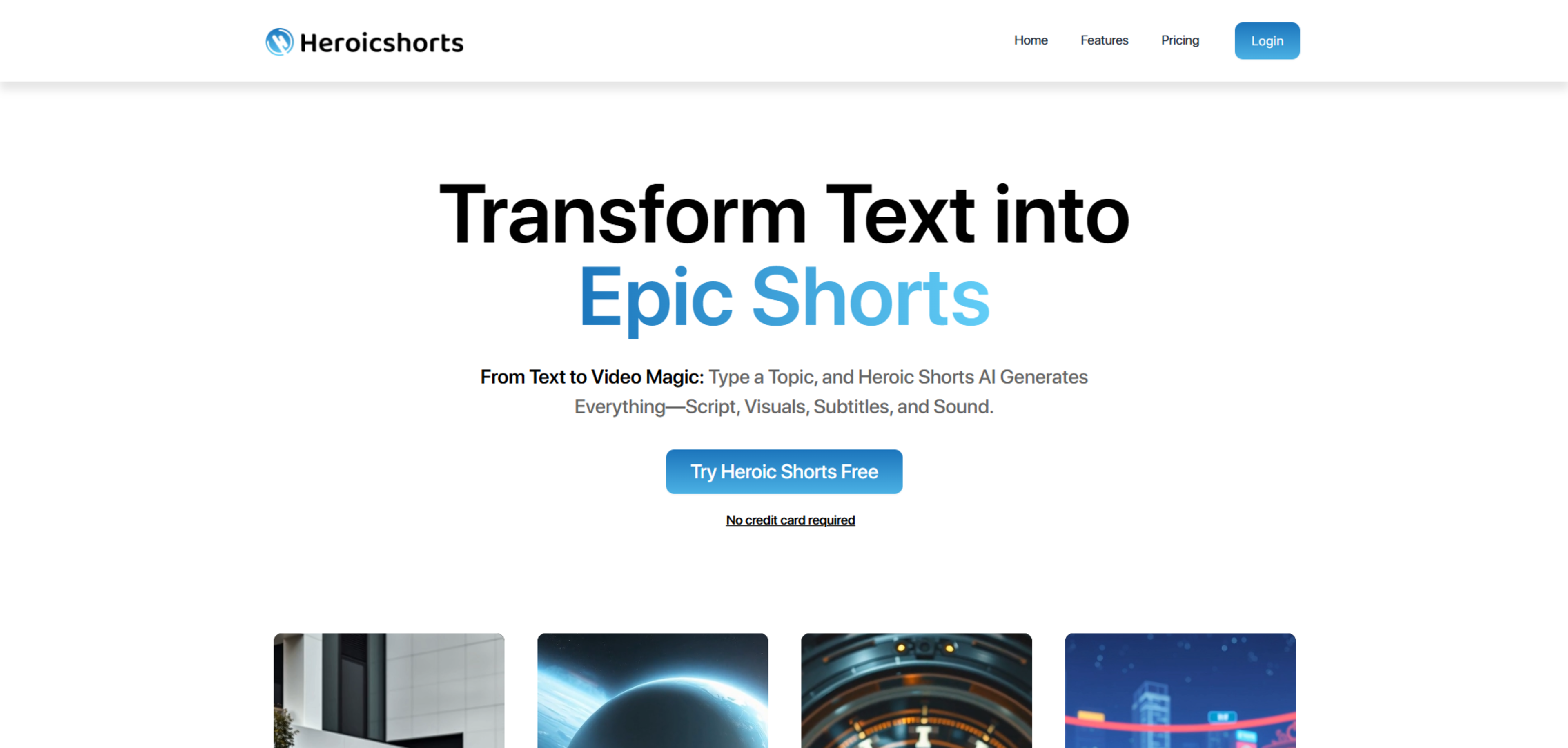 Heroic Shorts