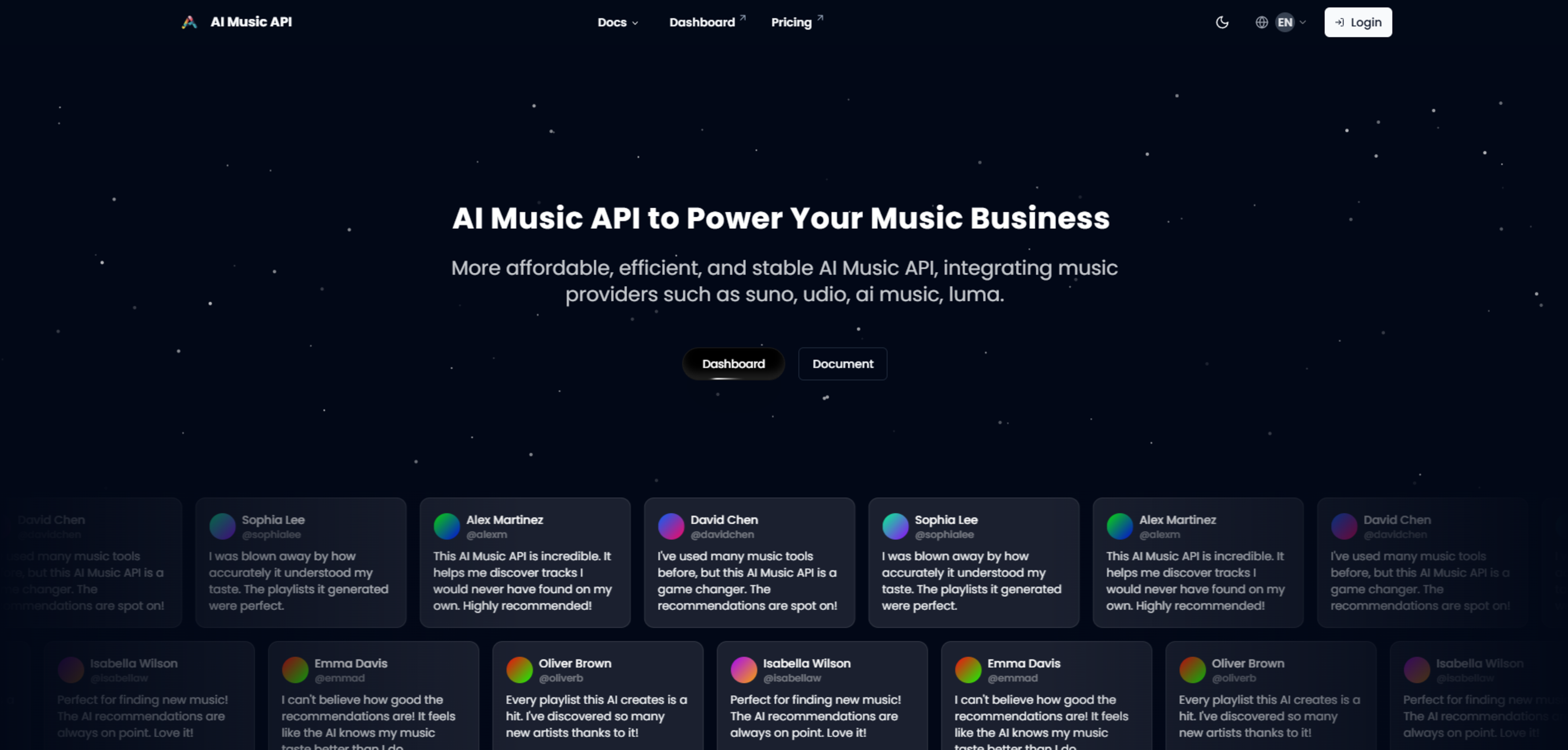 AI Music API