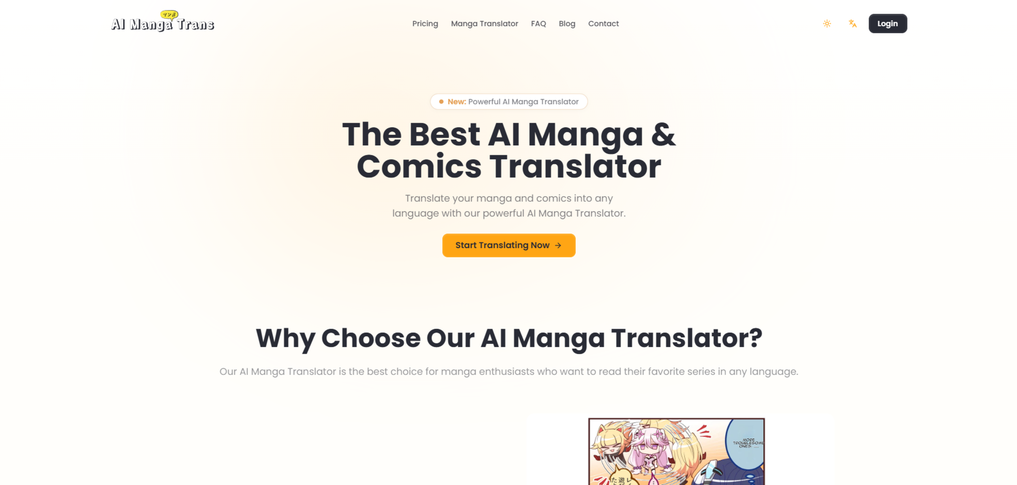 AI Manga Translator