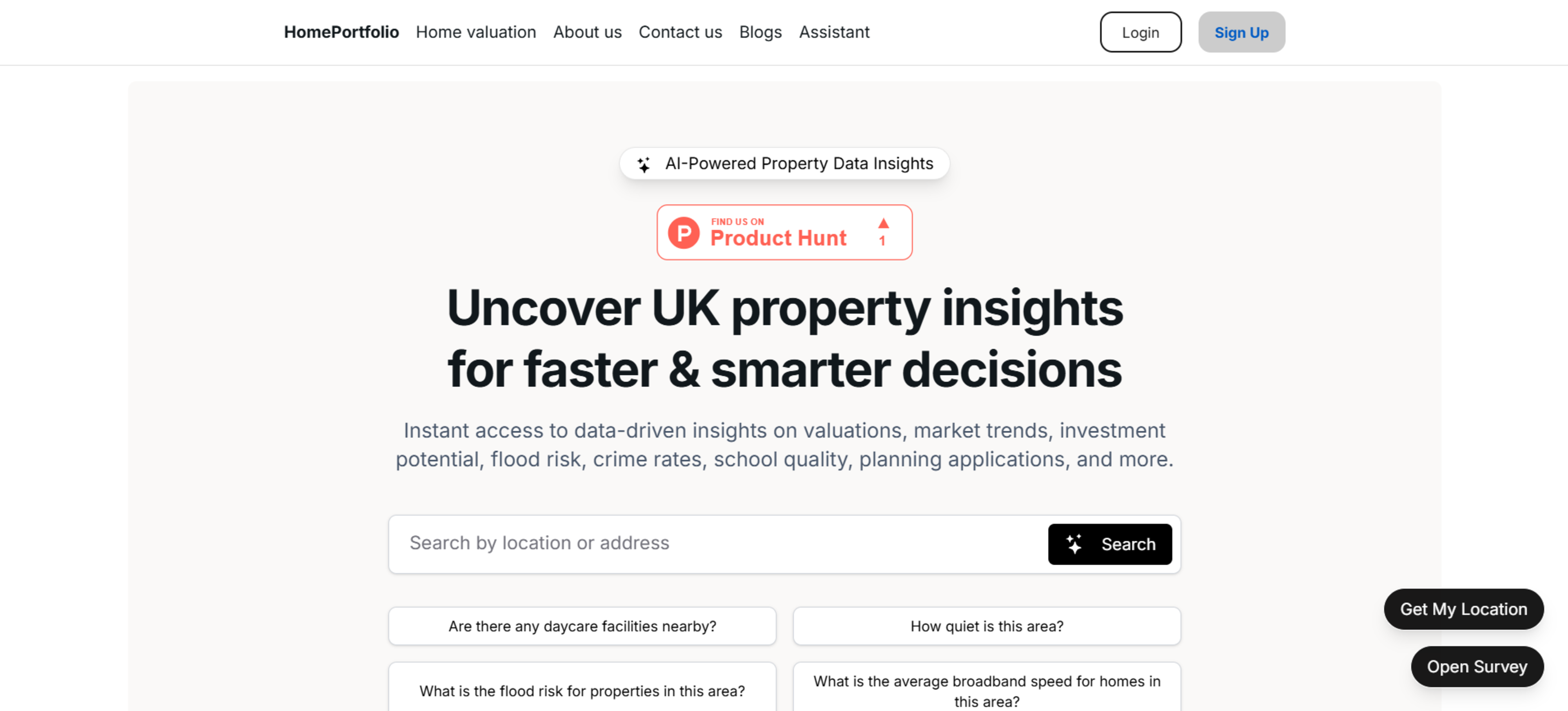 HomePortfolioAI