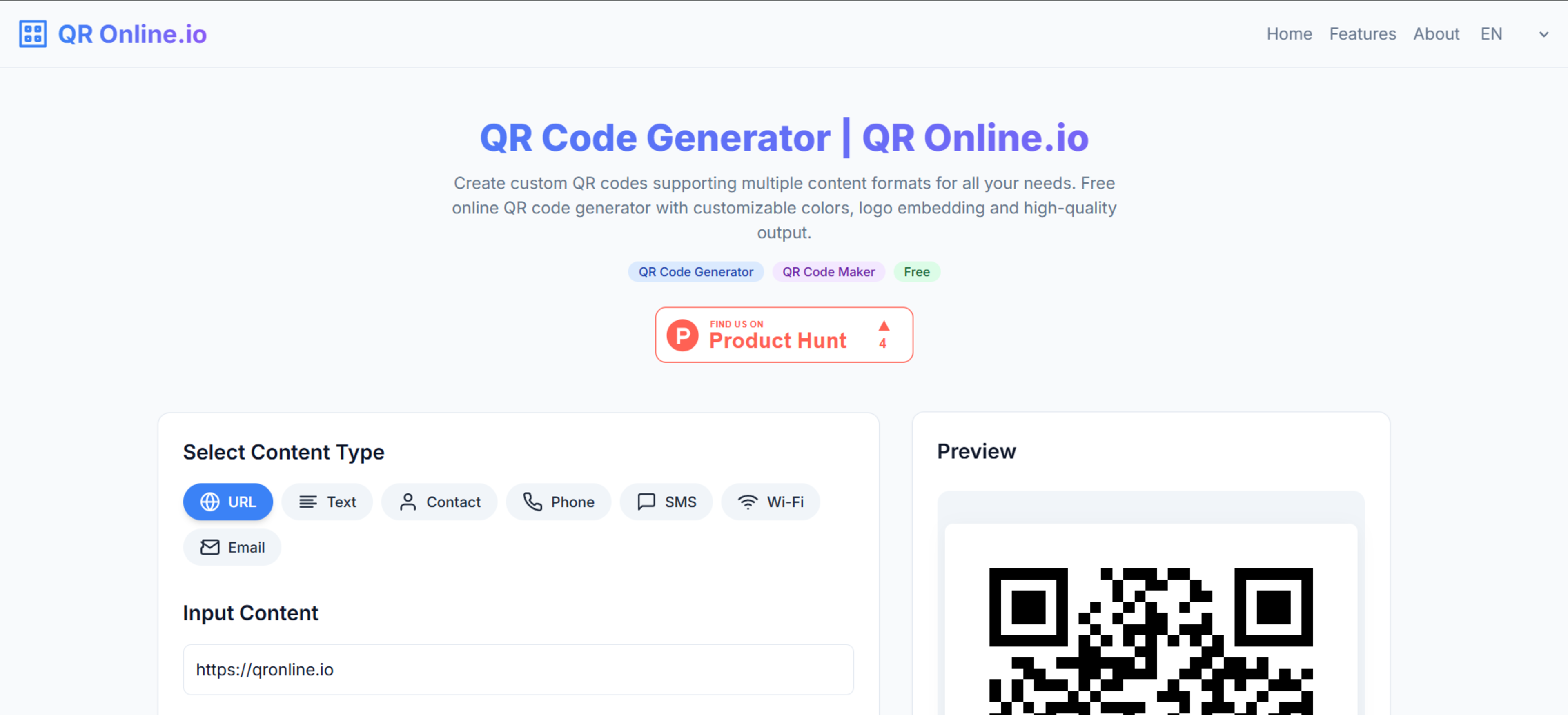 QR Online.io