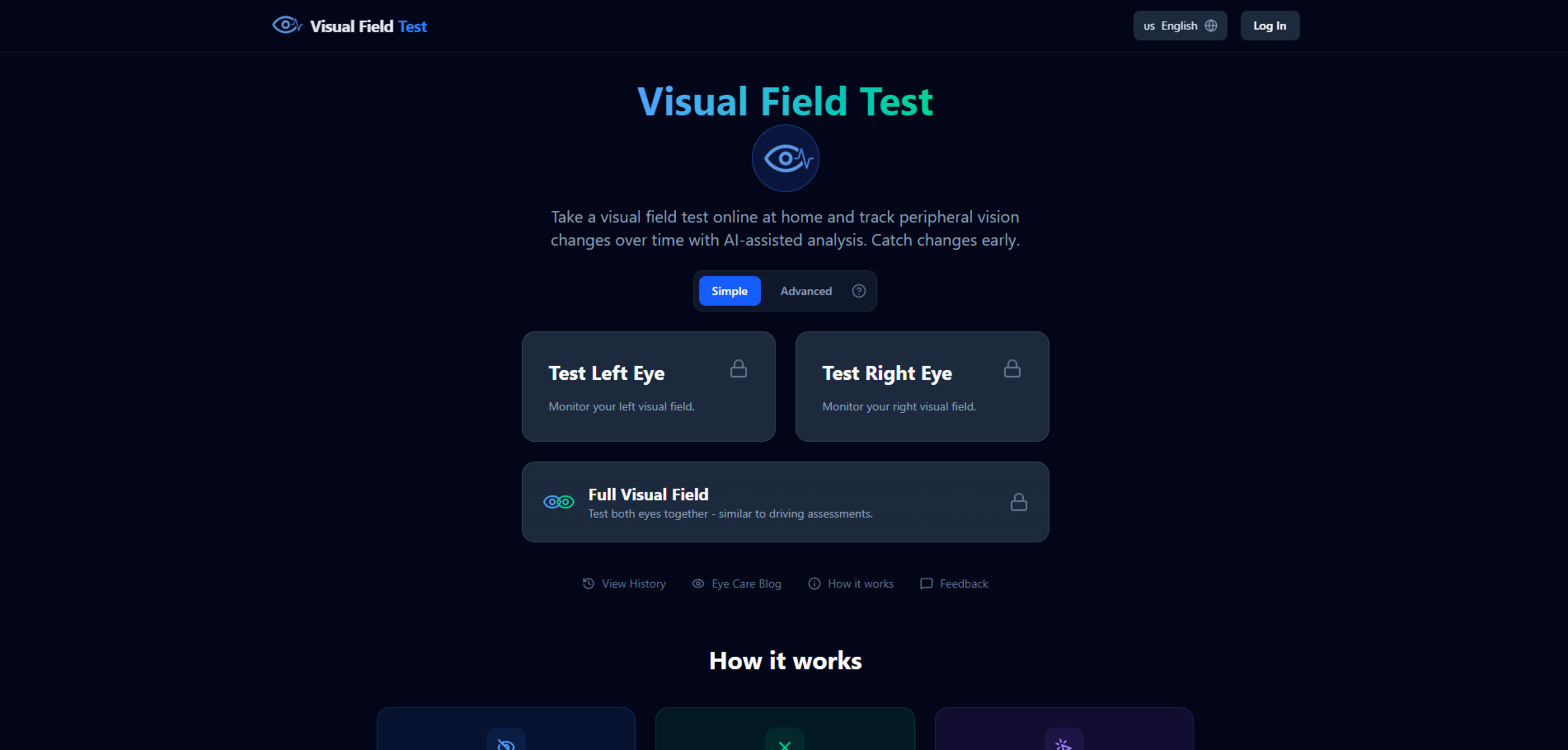Visual Field Test