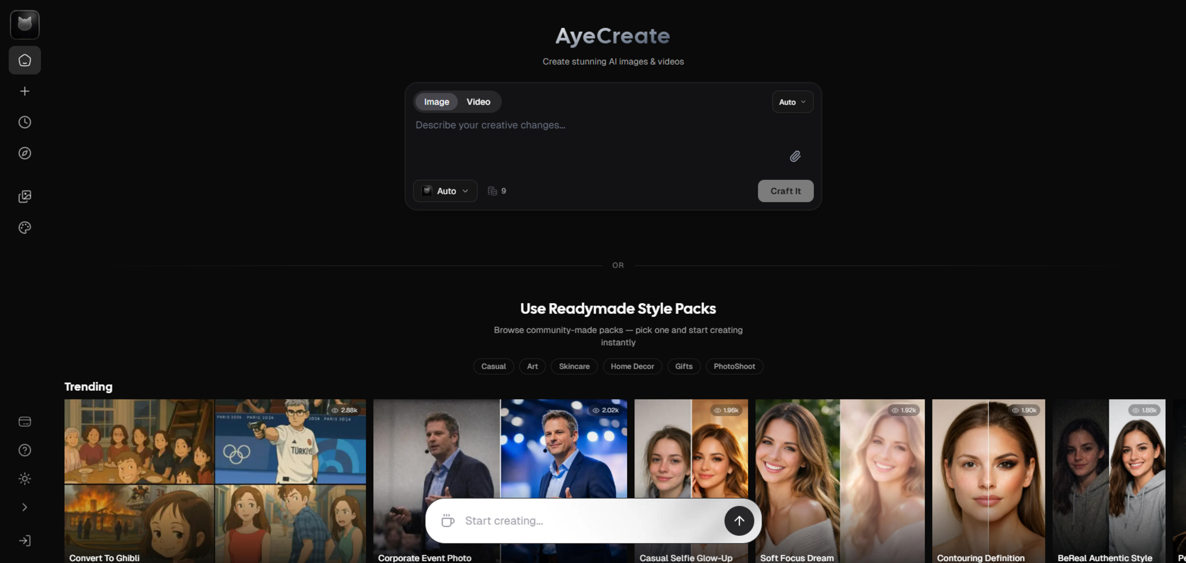 AyeCreate