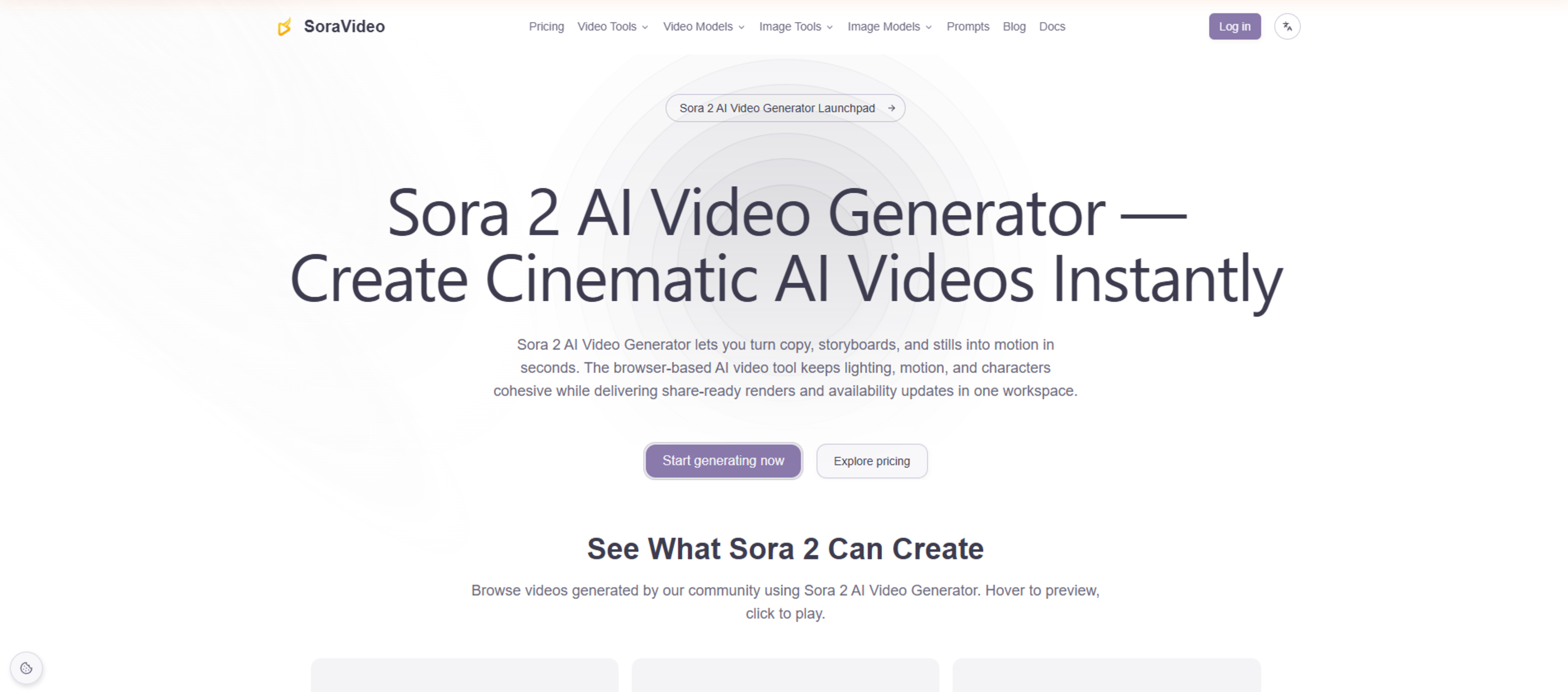 Sora 2 AI Video Generator