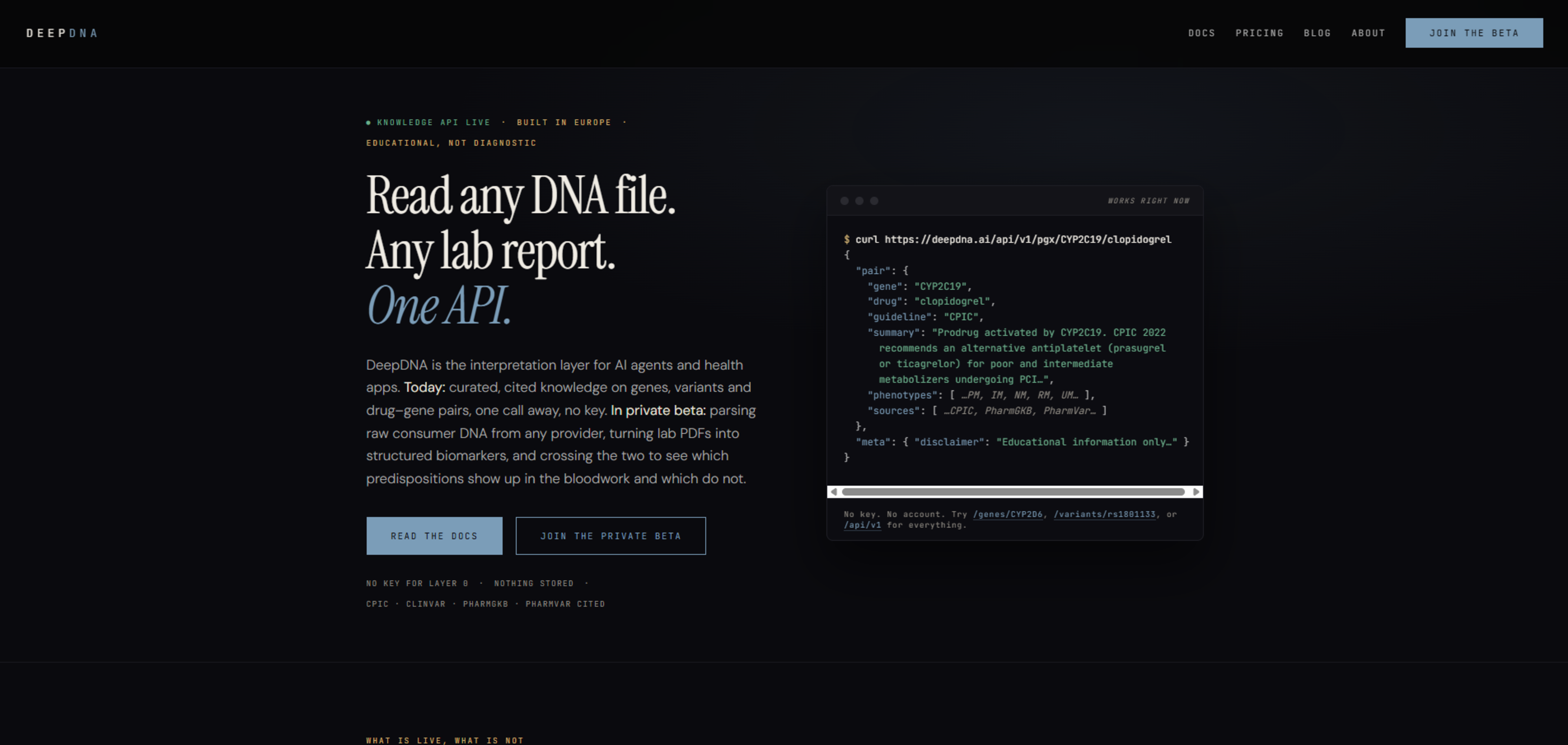 DeepDNA