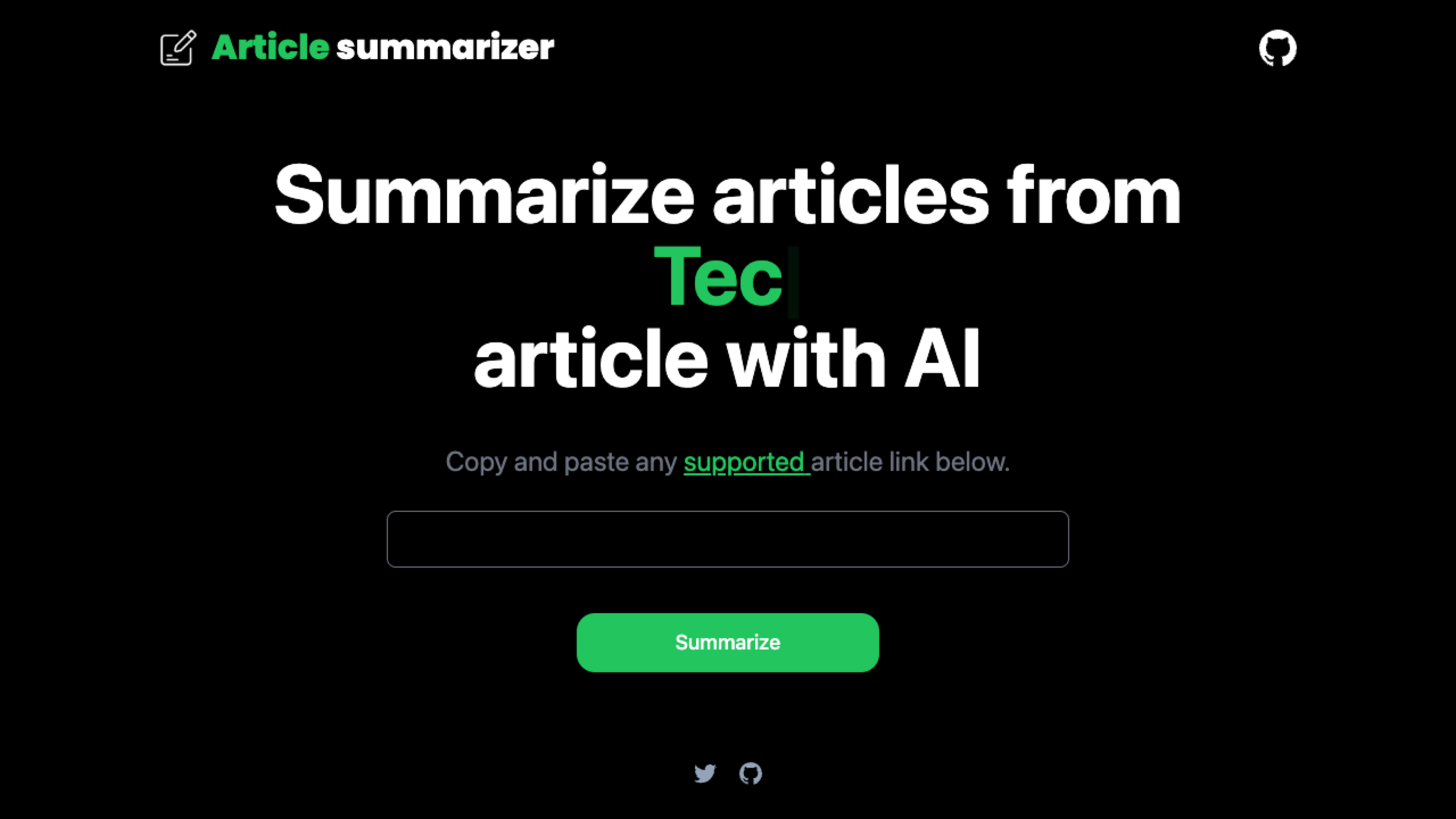 Article Summarizer