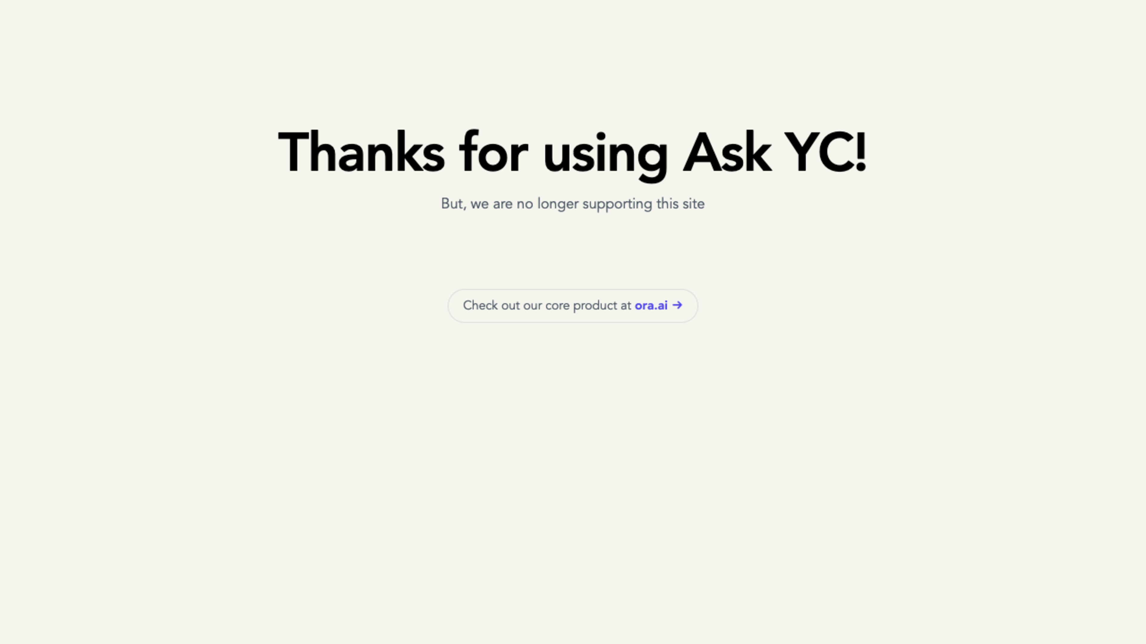 Ask YC