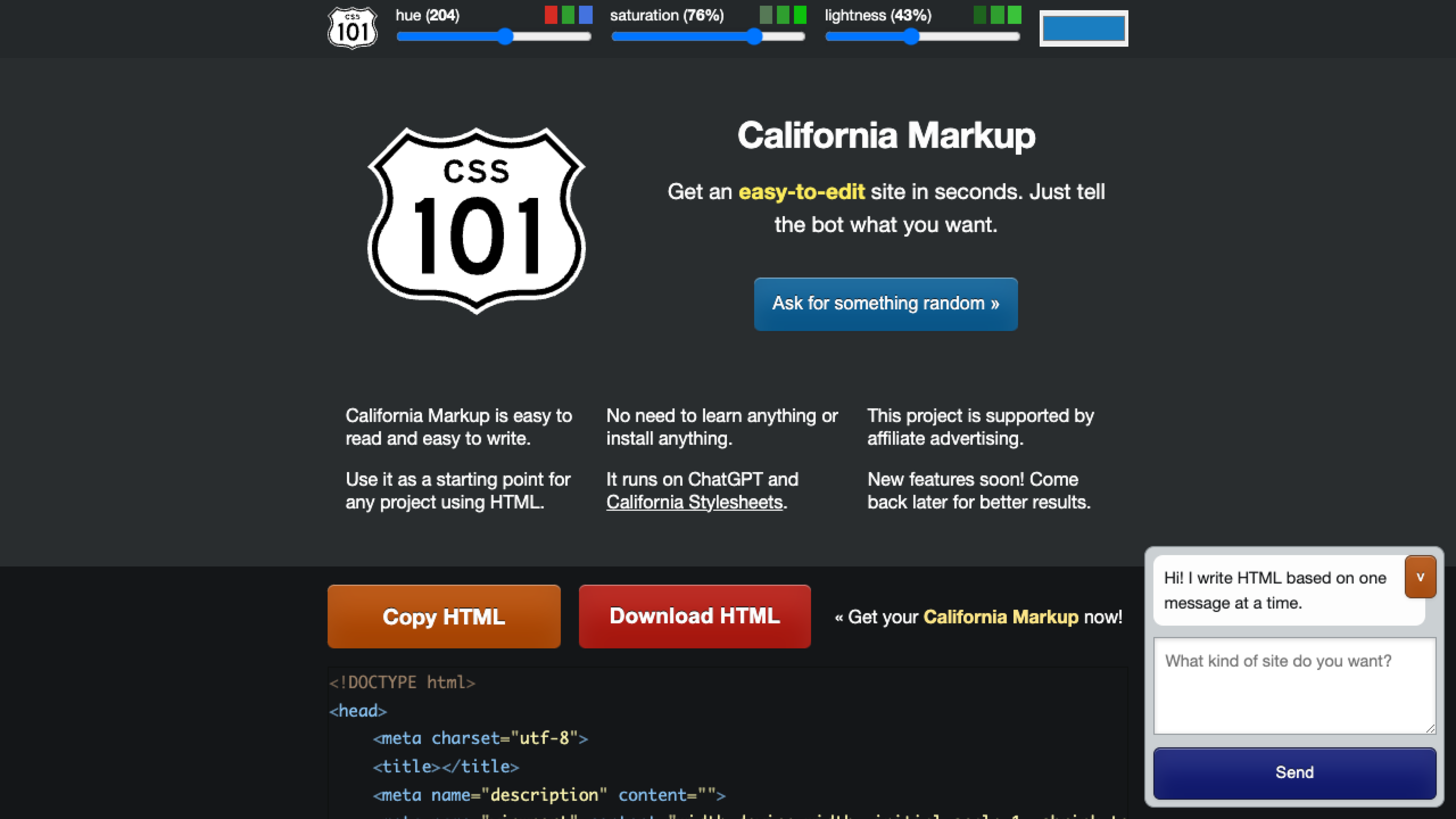 California Markup