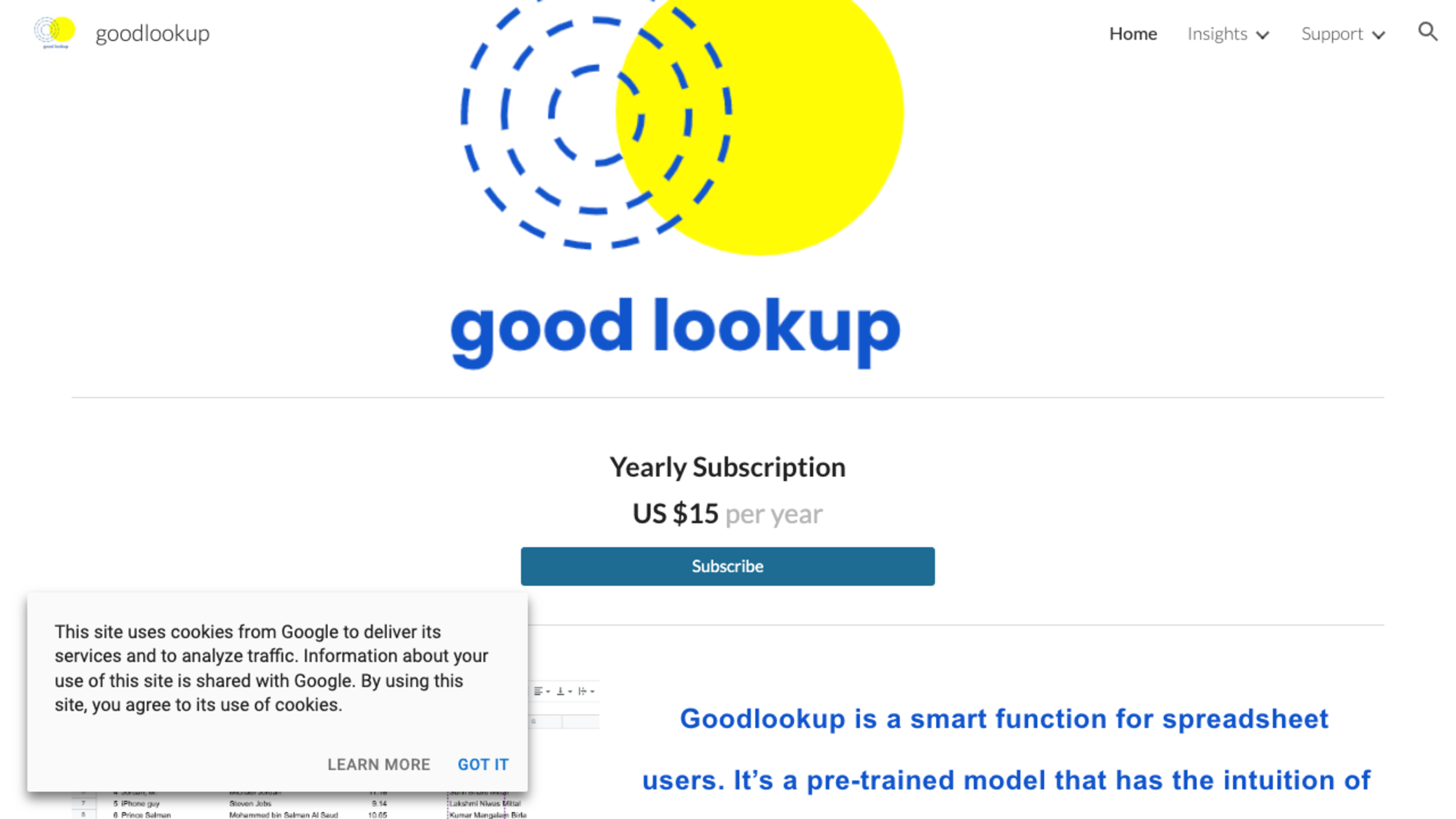 Goodlookup