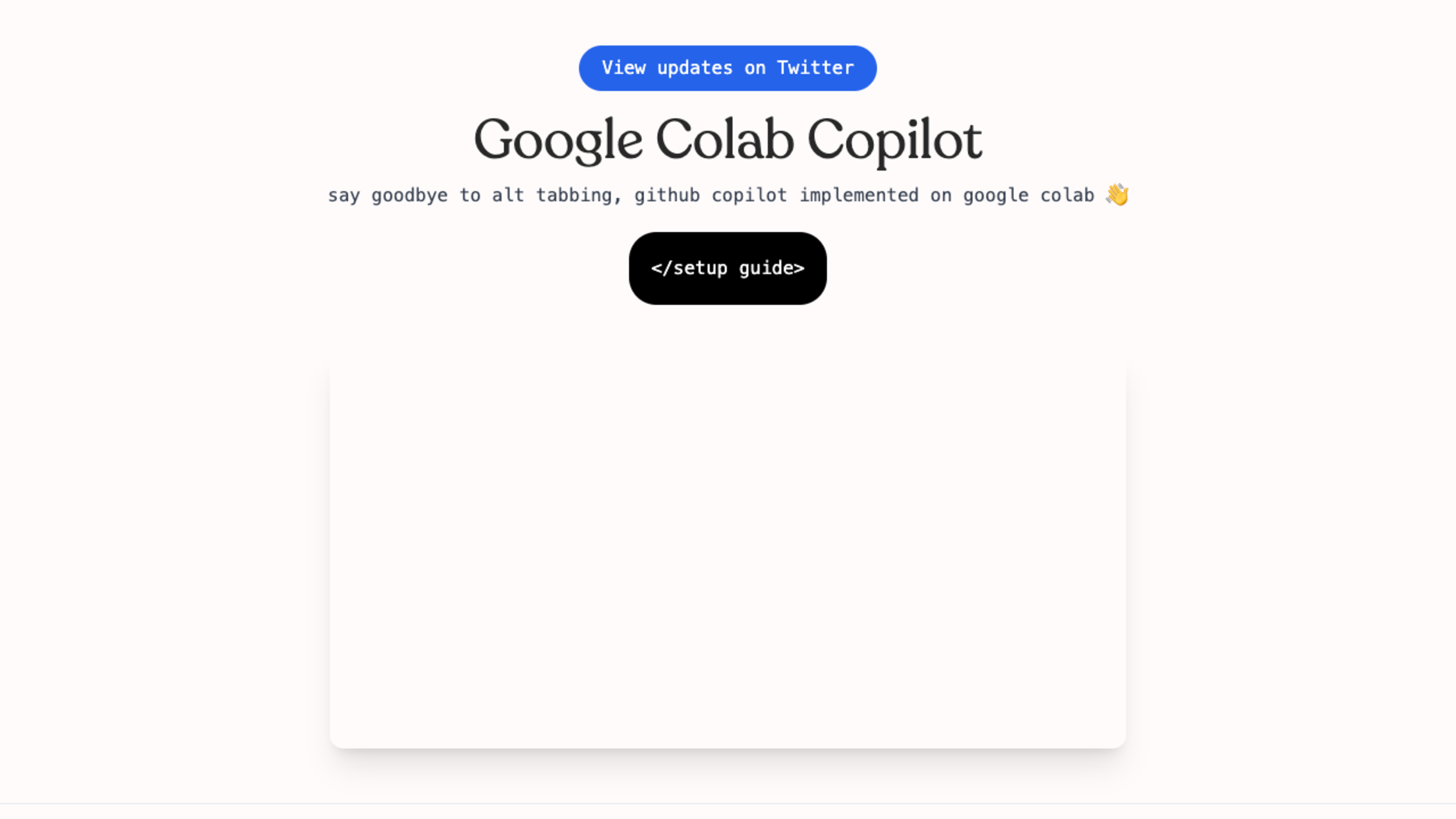 Google Colab Copilot