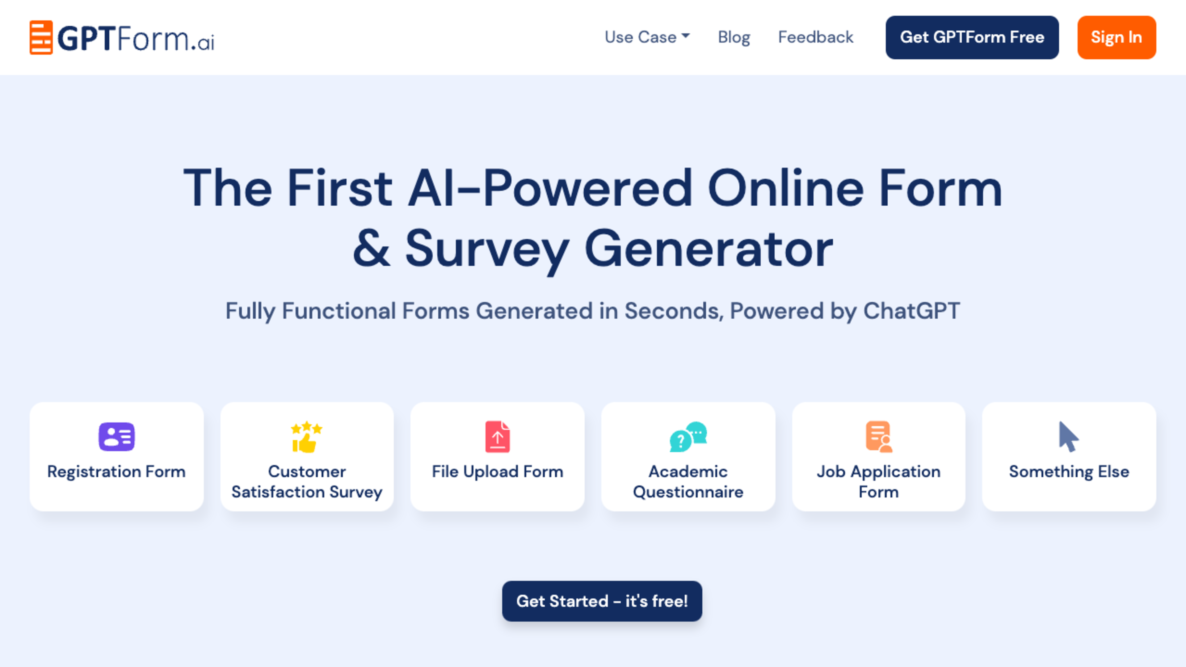 GPTForm