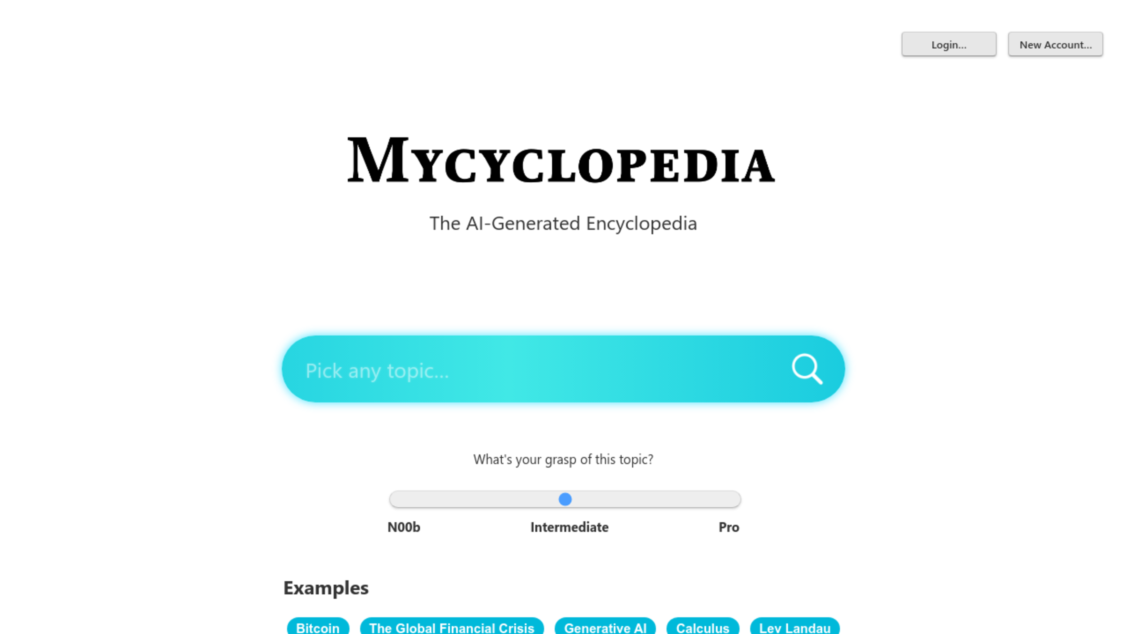 Mycyclopedia