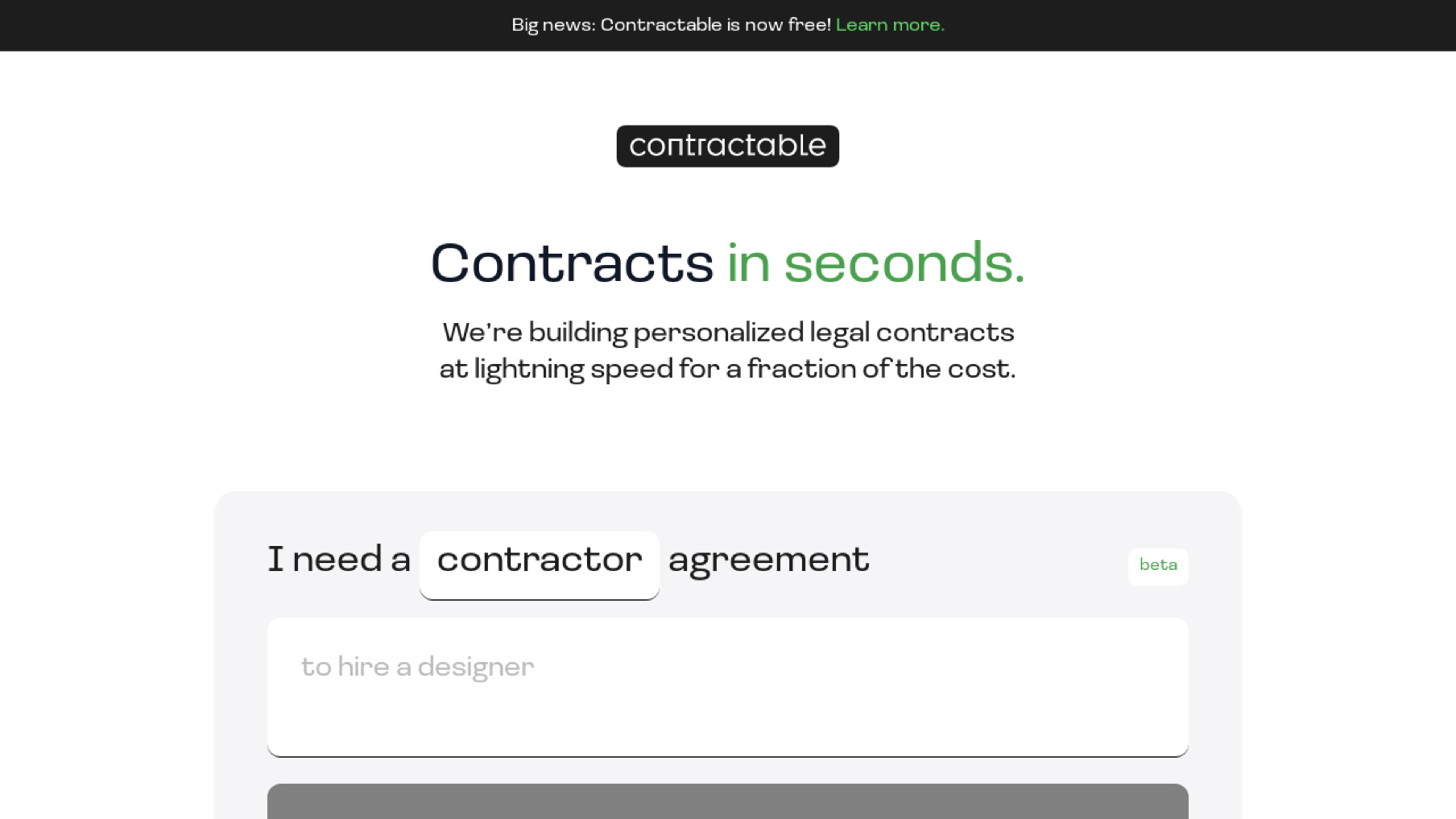 Contractable