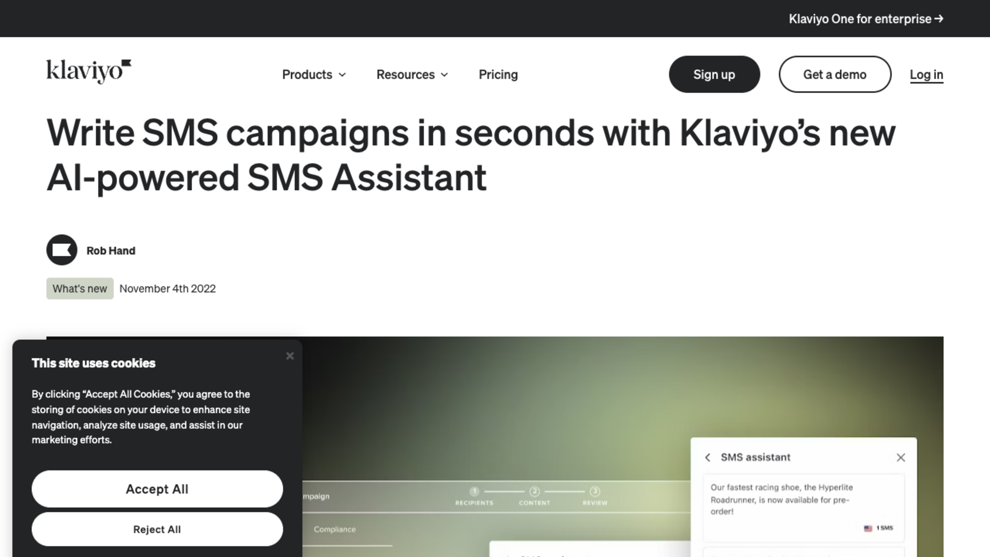 Klaviyo SMS Assistant