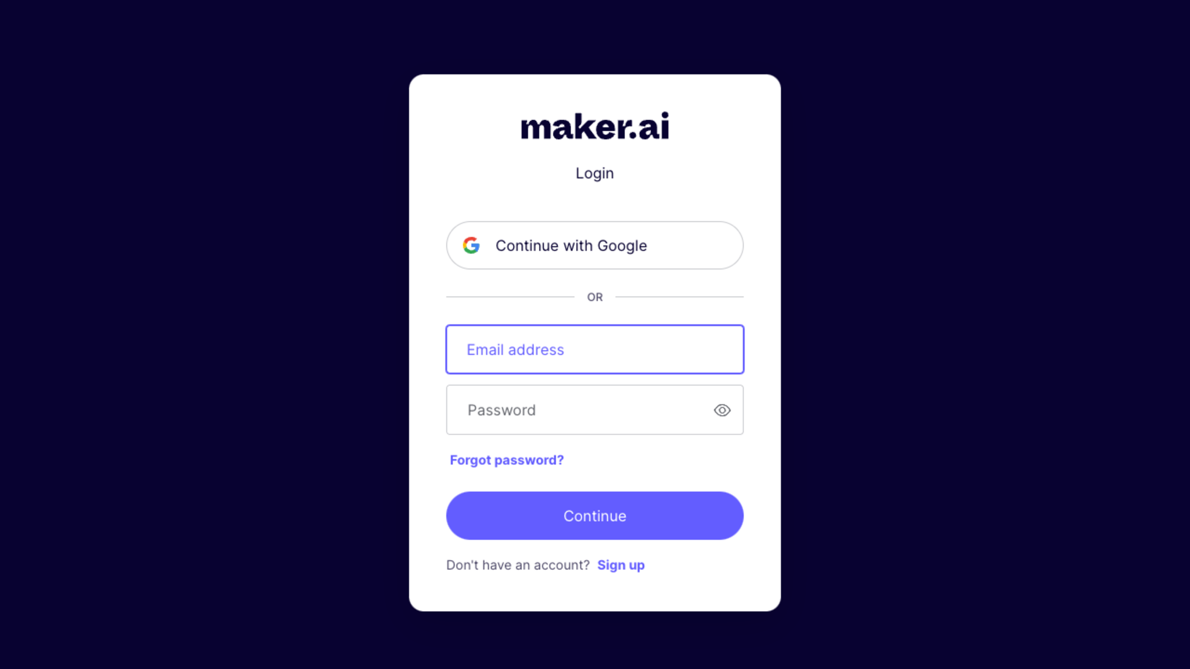 Maker ai