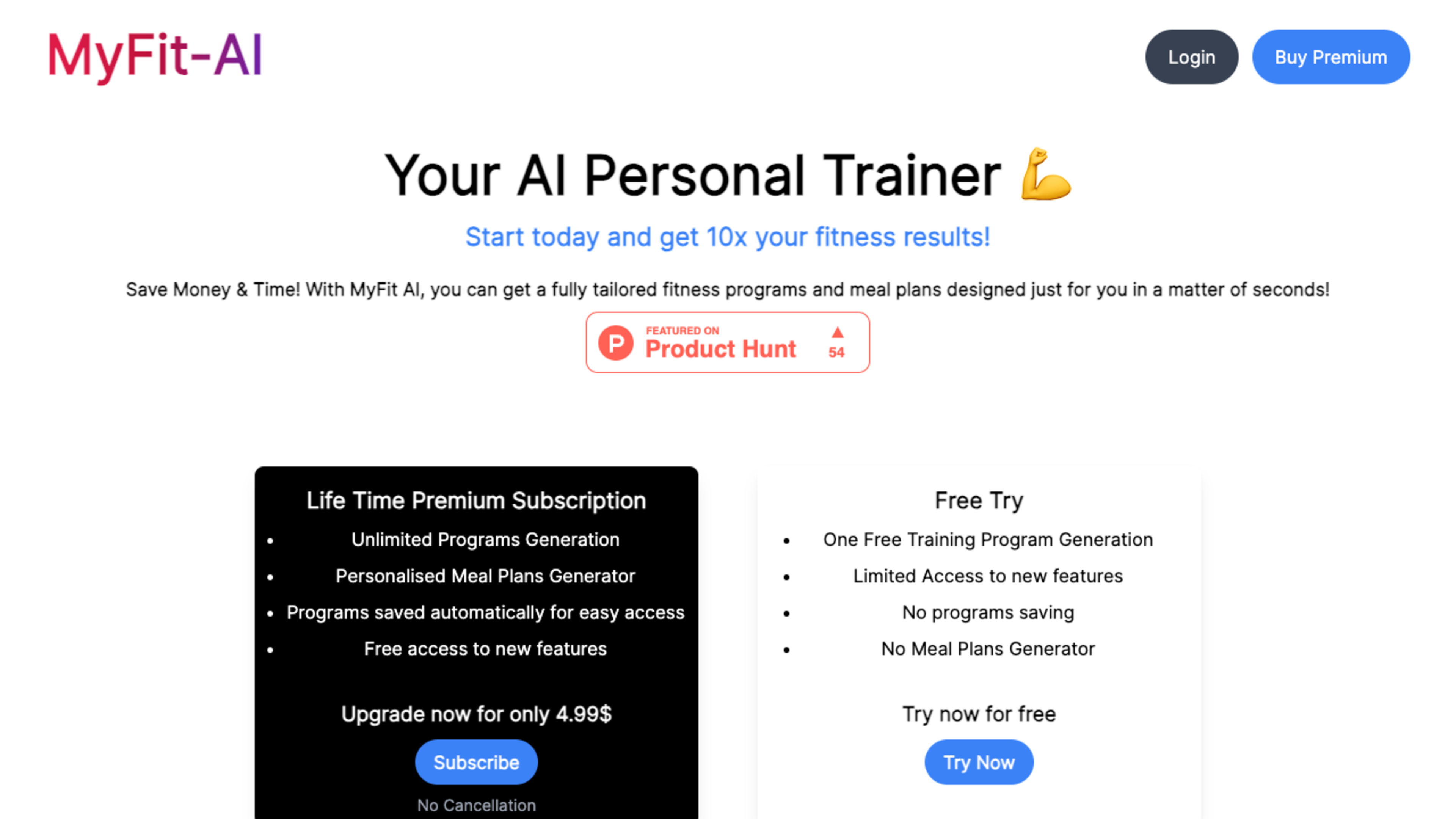 Myfit-AI