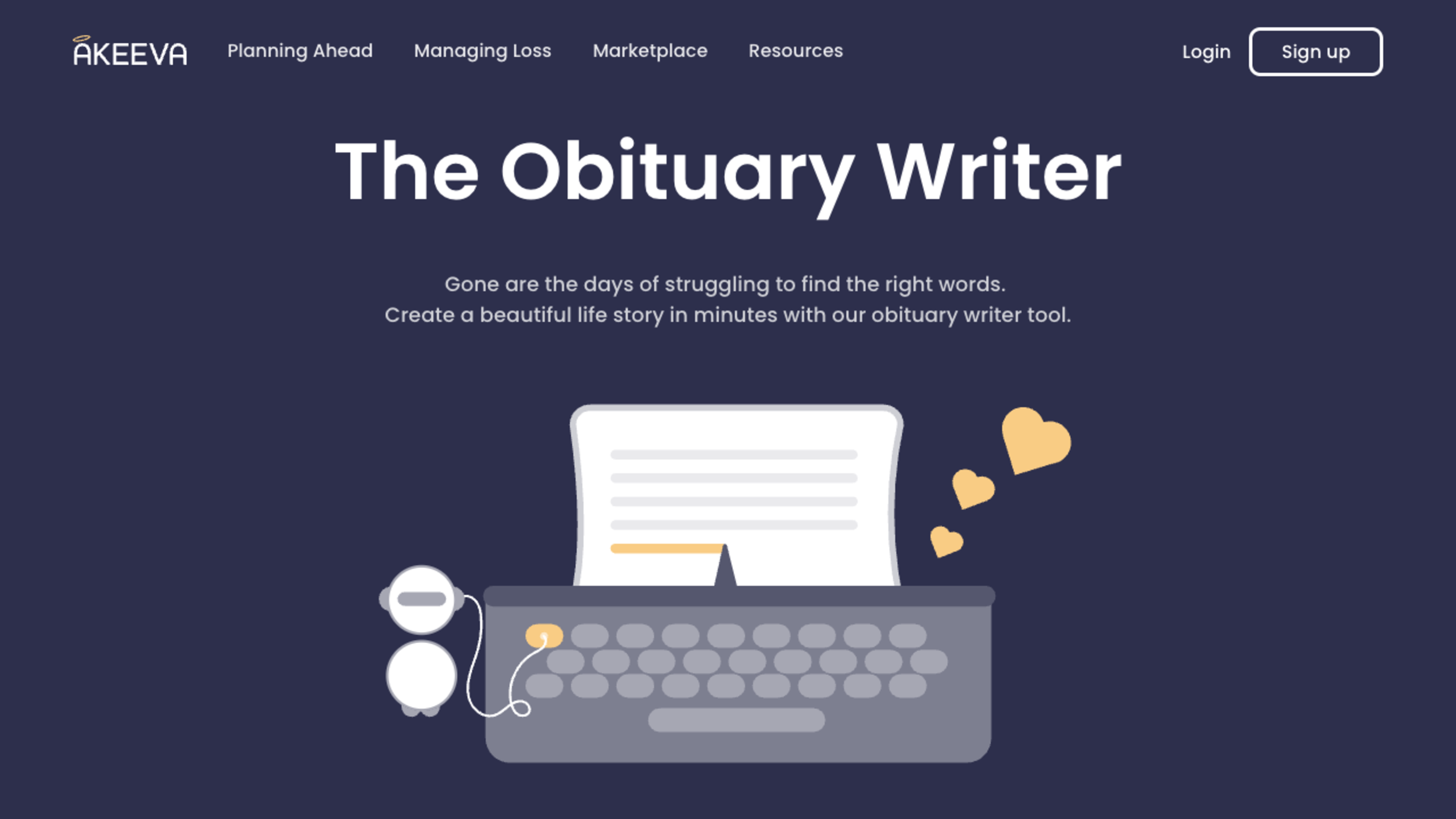 Obituary Writer