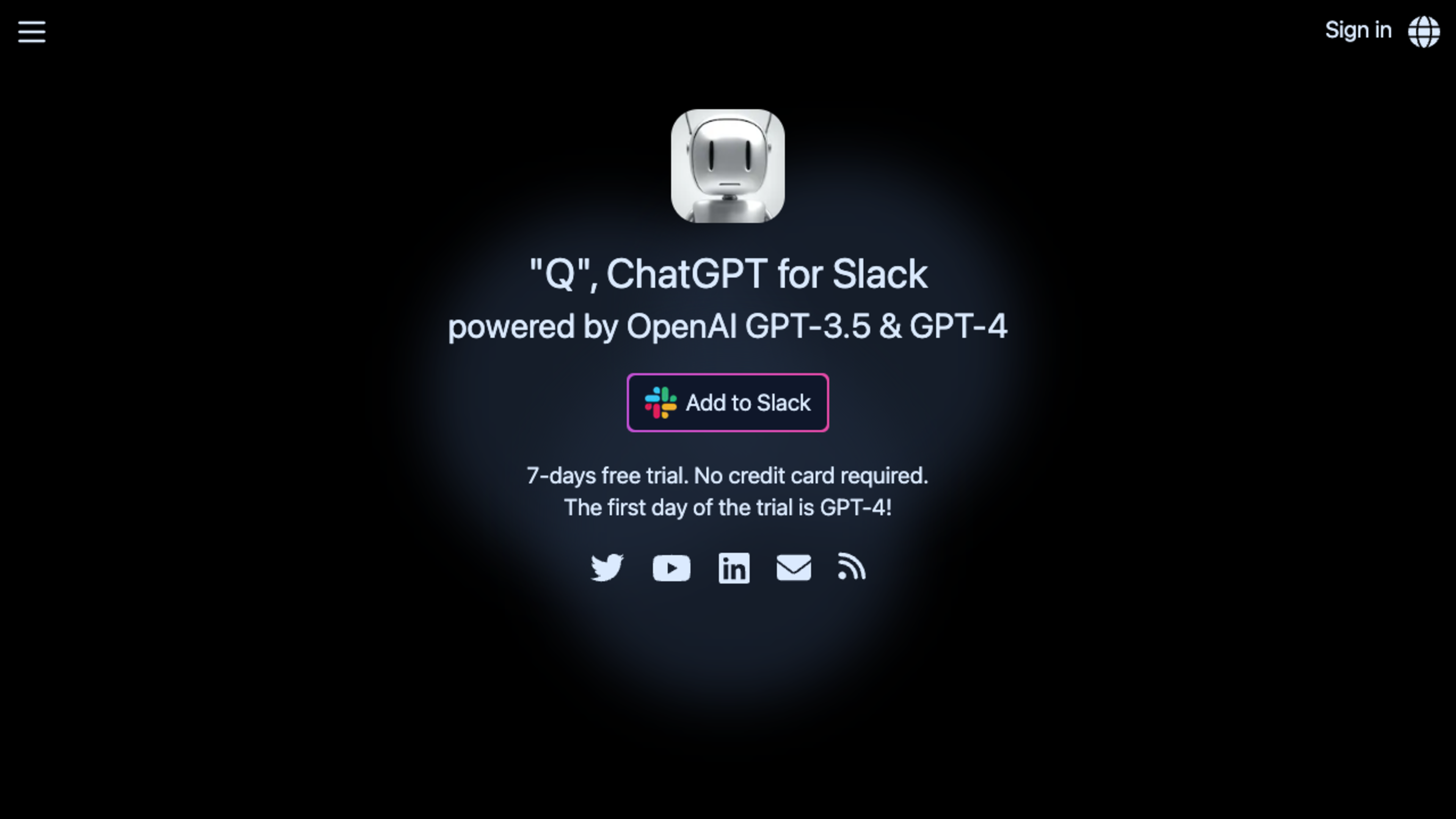 Q Slack Chatbot