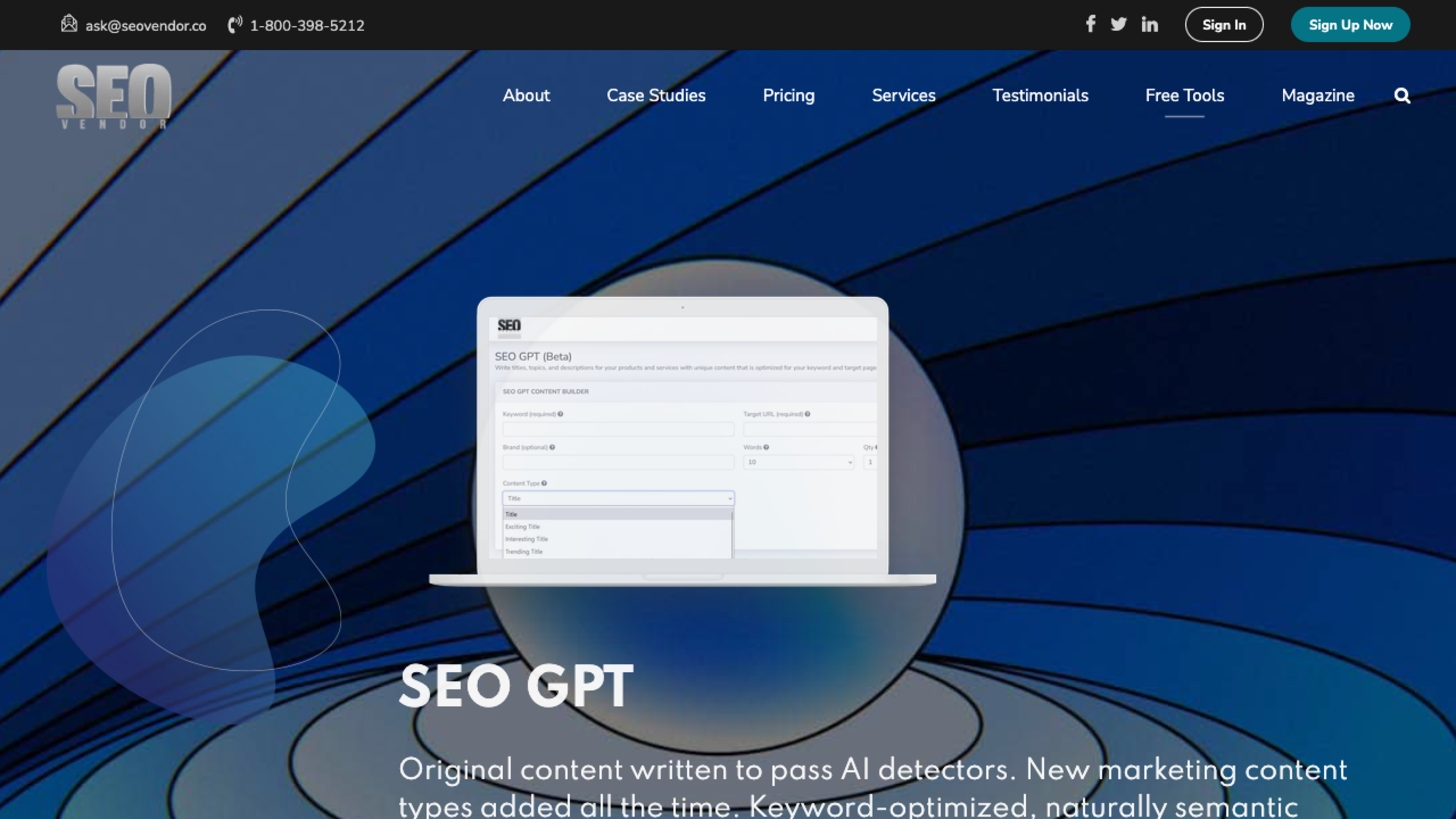 SEO GPT